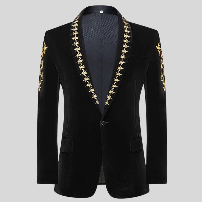 Mens Velvet Jacket